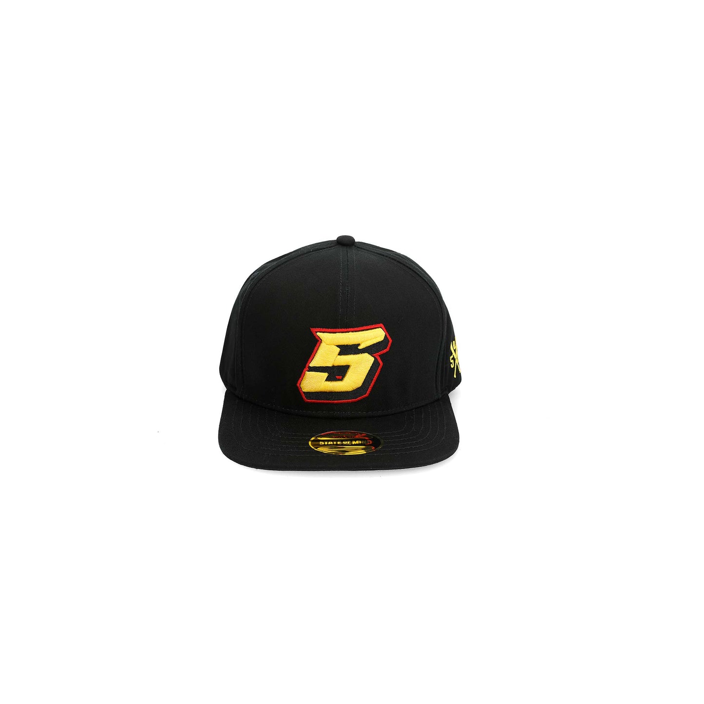 "5OM RACING" Snapback Cap Black