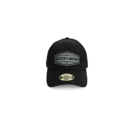 "5OM RACING" Curved Visor Cap Black