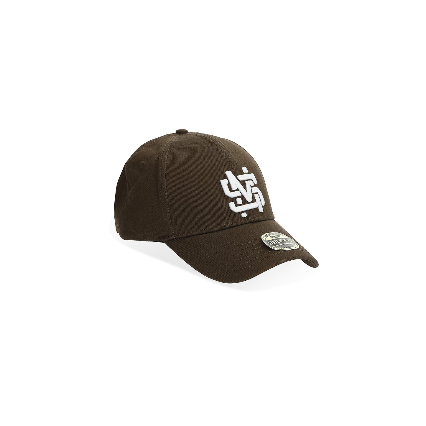 "5OM MONOGRAM" Monogram Hat Brown