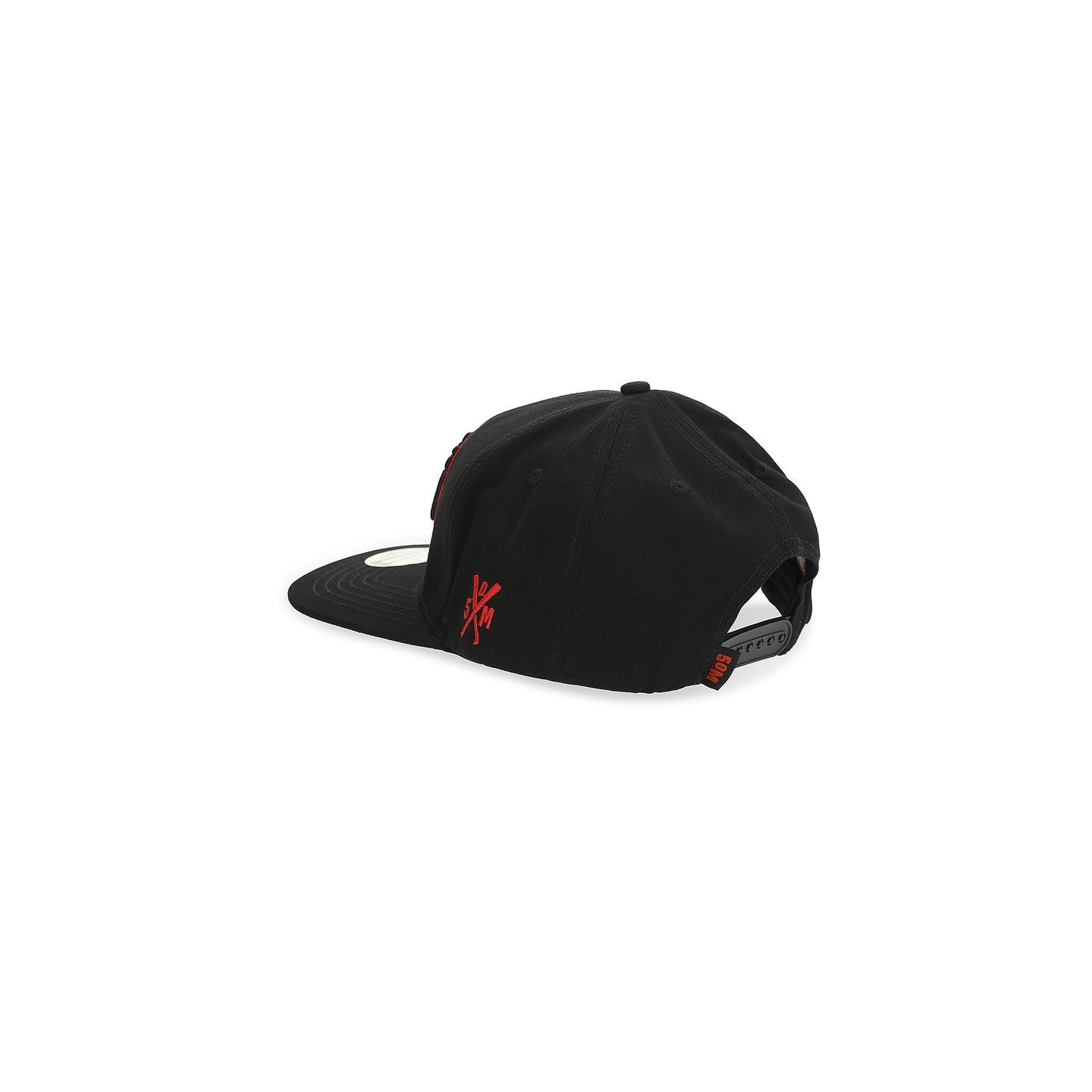 "5OM GRFX" Snapback Cap Black