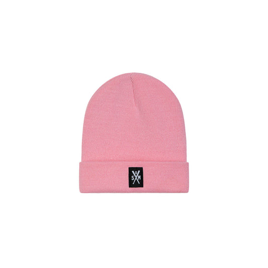 "RETROFUTURE BASIC" Beanie Pink