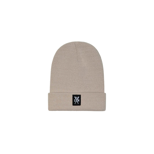 "RETROFUTURE BASIC" Beanie Sand