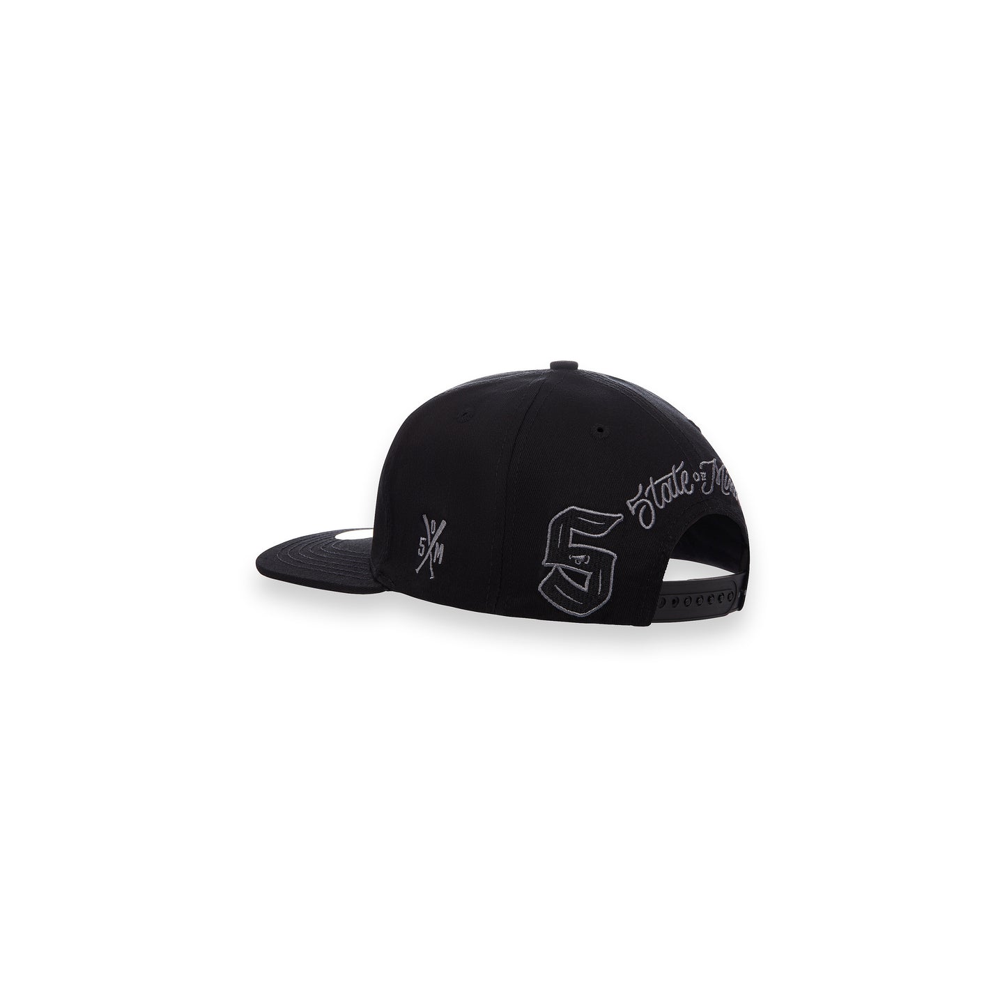 "LONE WOLVES" Snapback Cap Black