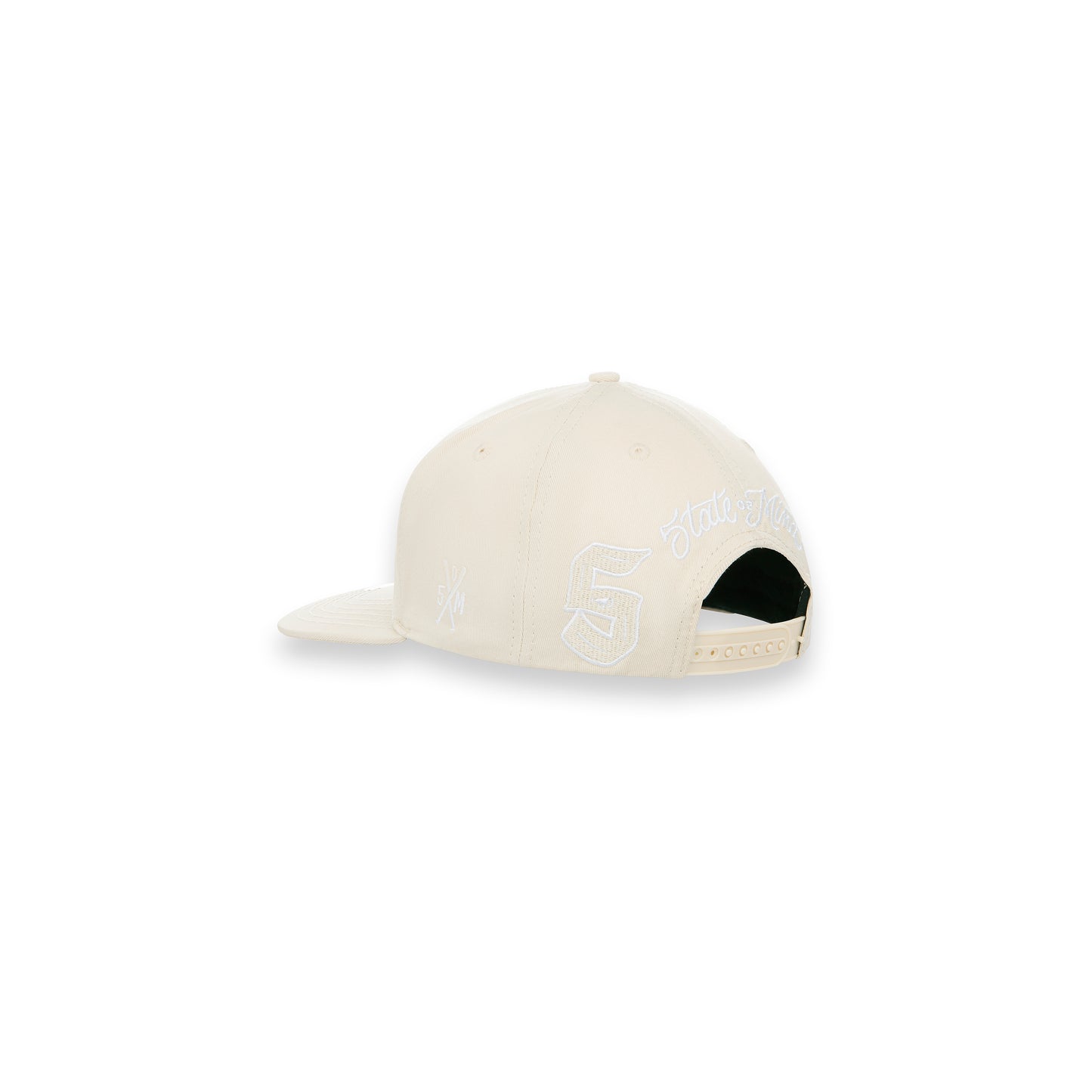 "LONE WOLVES" Snapback Cap White
