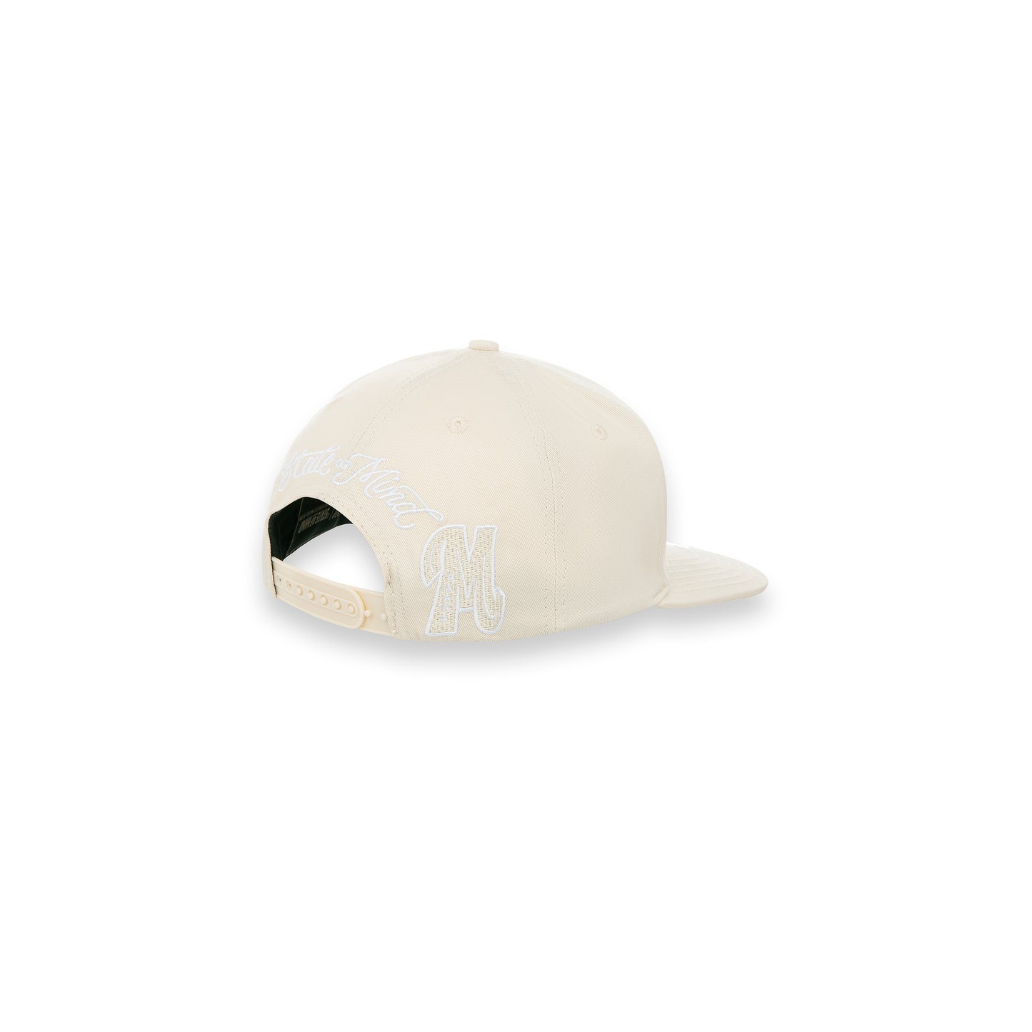 "LONE WOLVES" Snapback Cap White