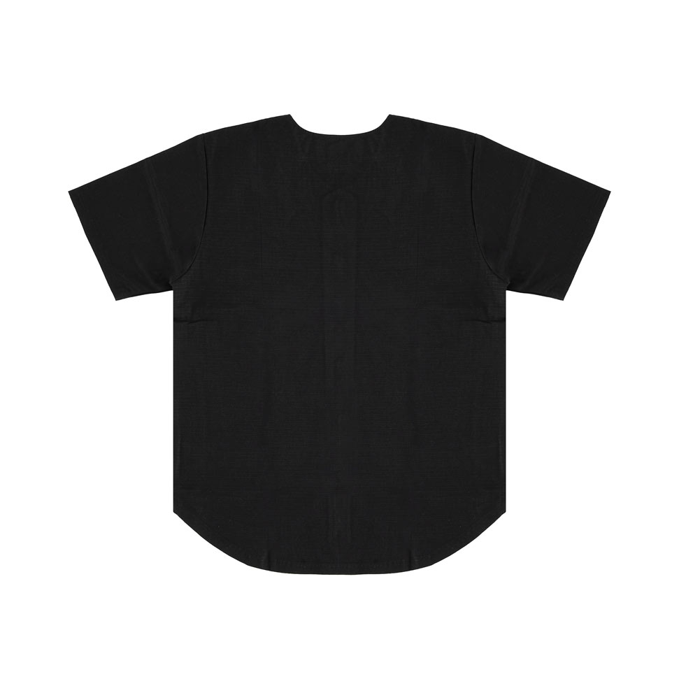 " RETROFUTURE BASIC " Baseball Shirt Black