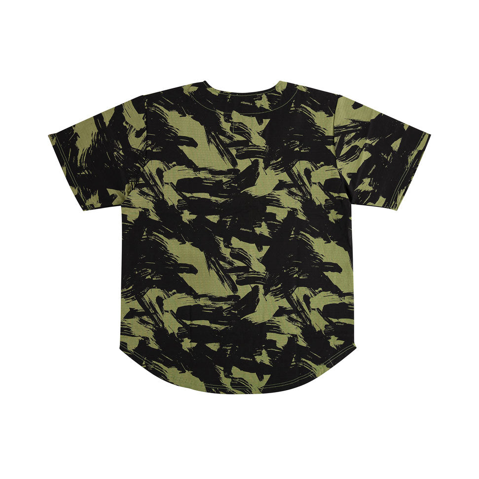 " RETROFUTURE BASIC " Baseball Shirt Military Camo