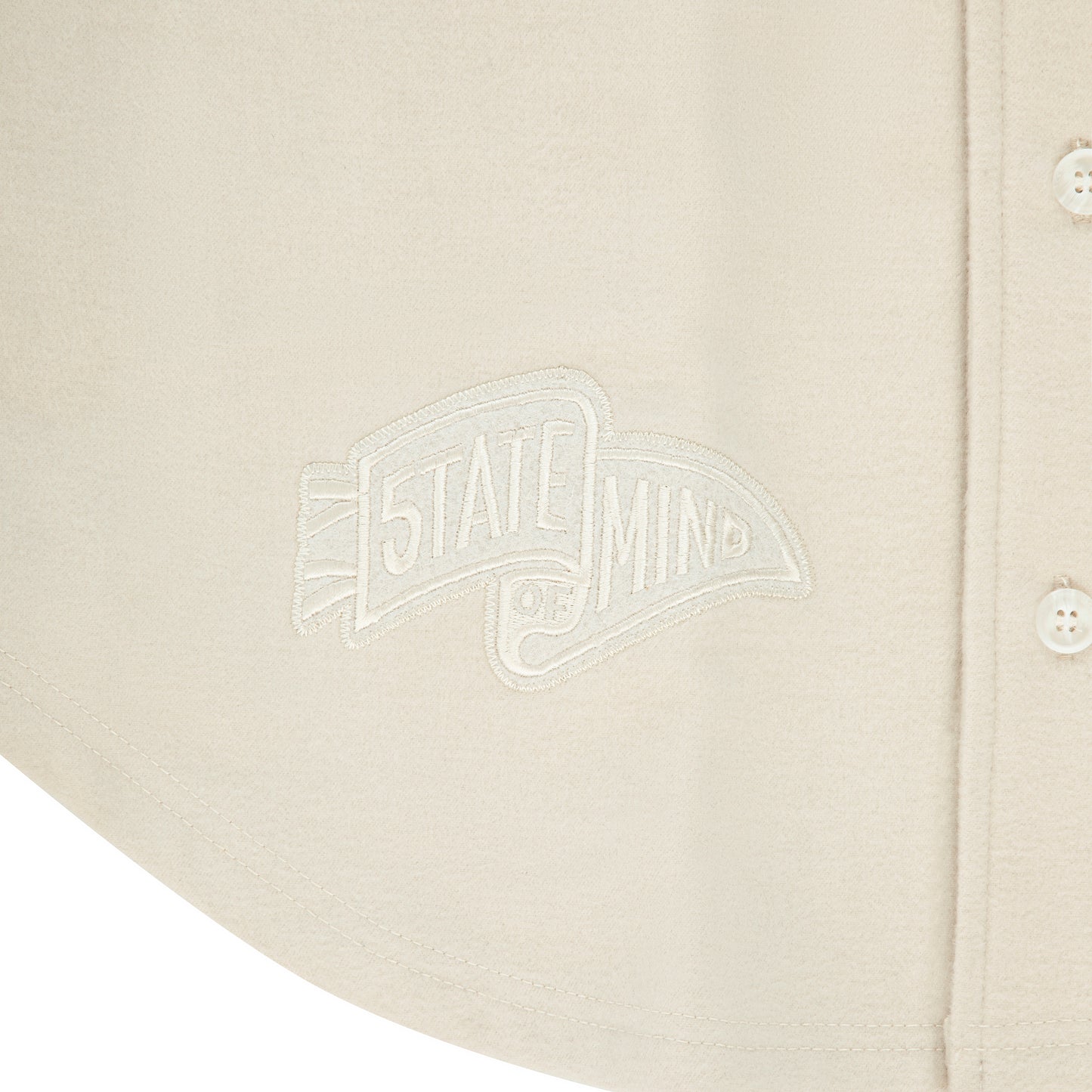 "LONE WOLVES" Baseball Jersey White