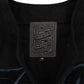 Schwarzes Baseballtrikot „LONE WOLVES“