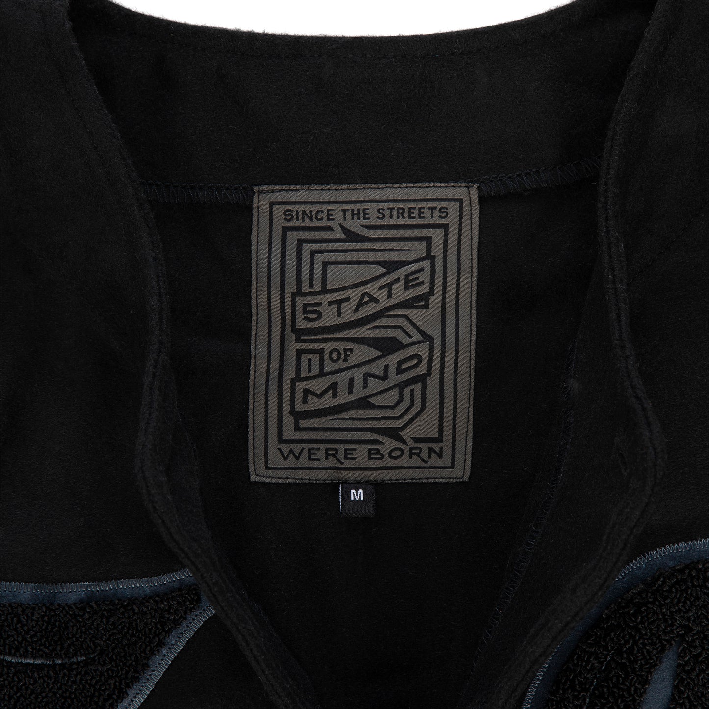 "LONE WOLVES" Baseball Jersey Black