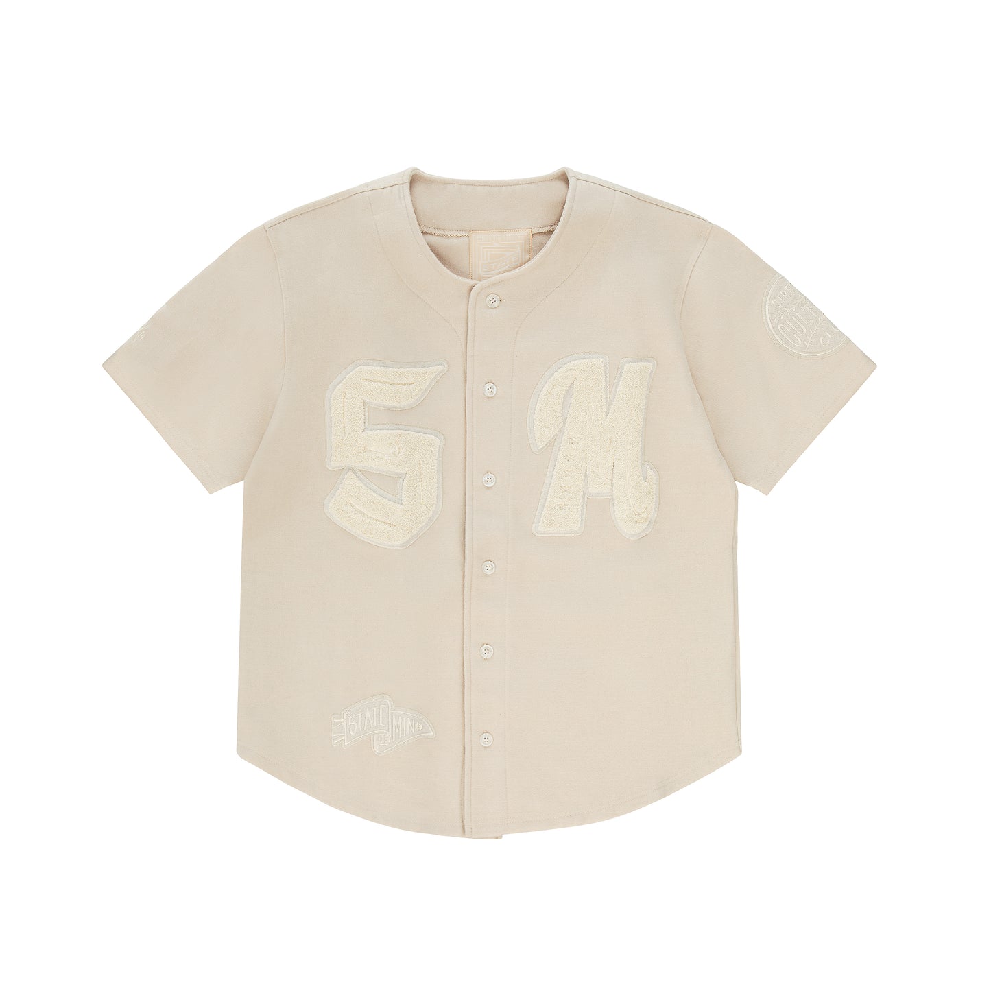 "LONE WOLVES" Baseball Jersey White