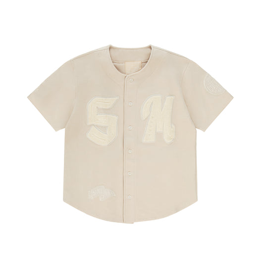 "LONE WOLVES" Baseball Jersey White