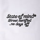 Schwarzes Baseballshirt „STREET'S DISCIPLES“