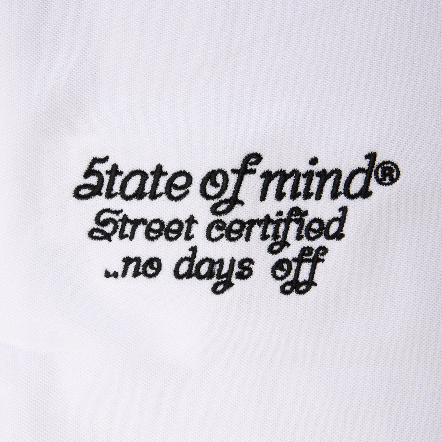 "5OX OG" Baseball Shirt White