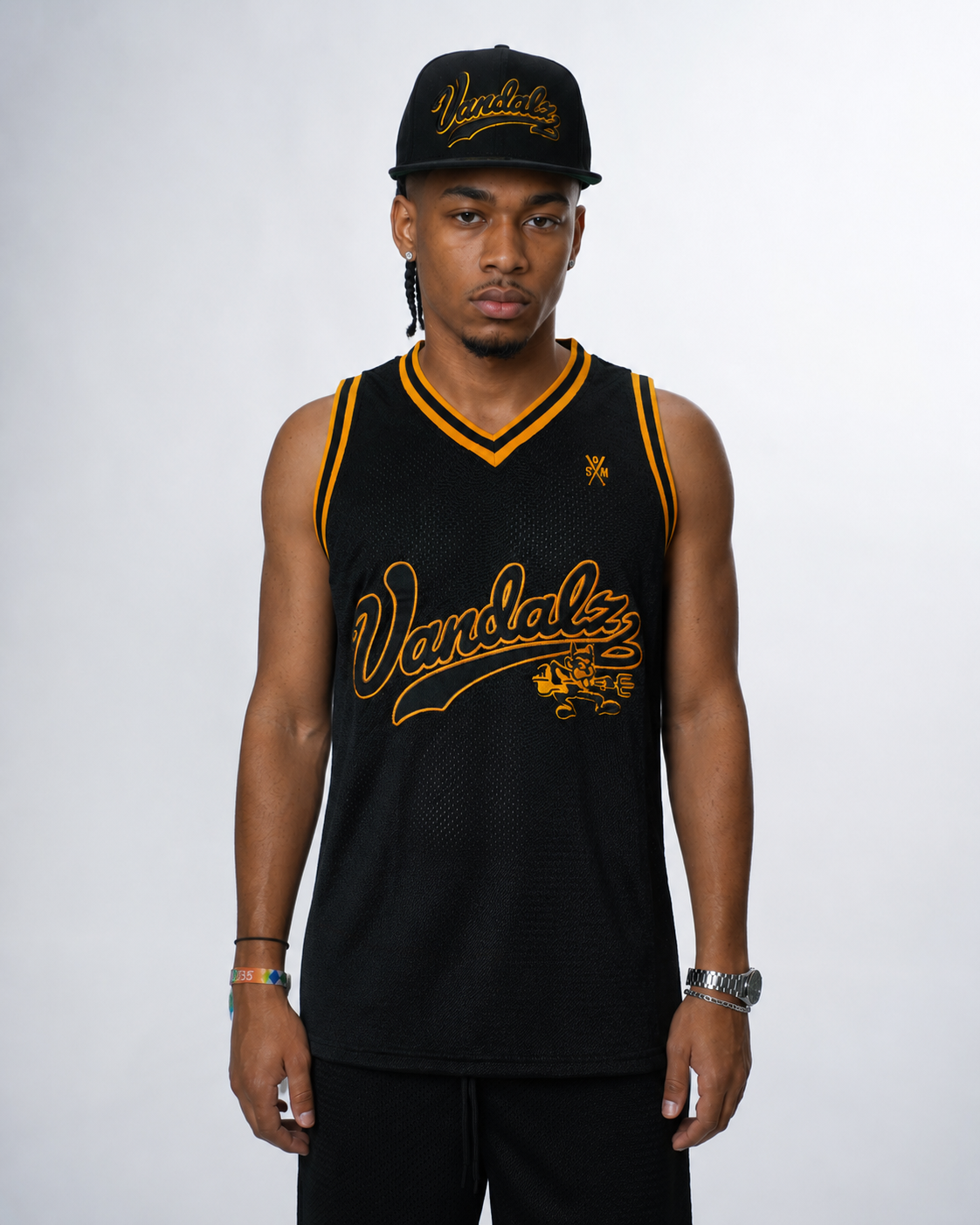 "VANDALZ" Basket Jersey