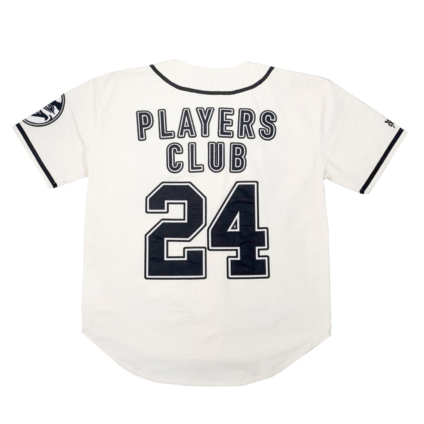 "5OM x Players Club" Baseball Jersey Off white