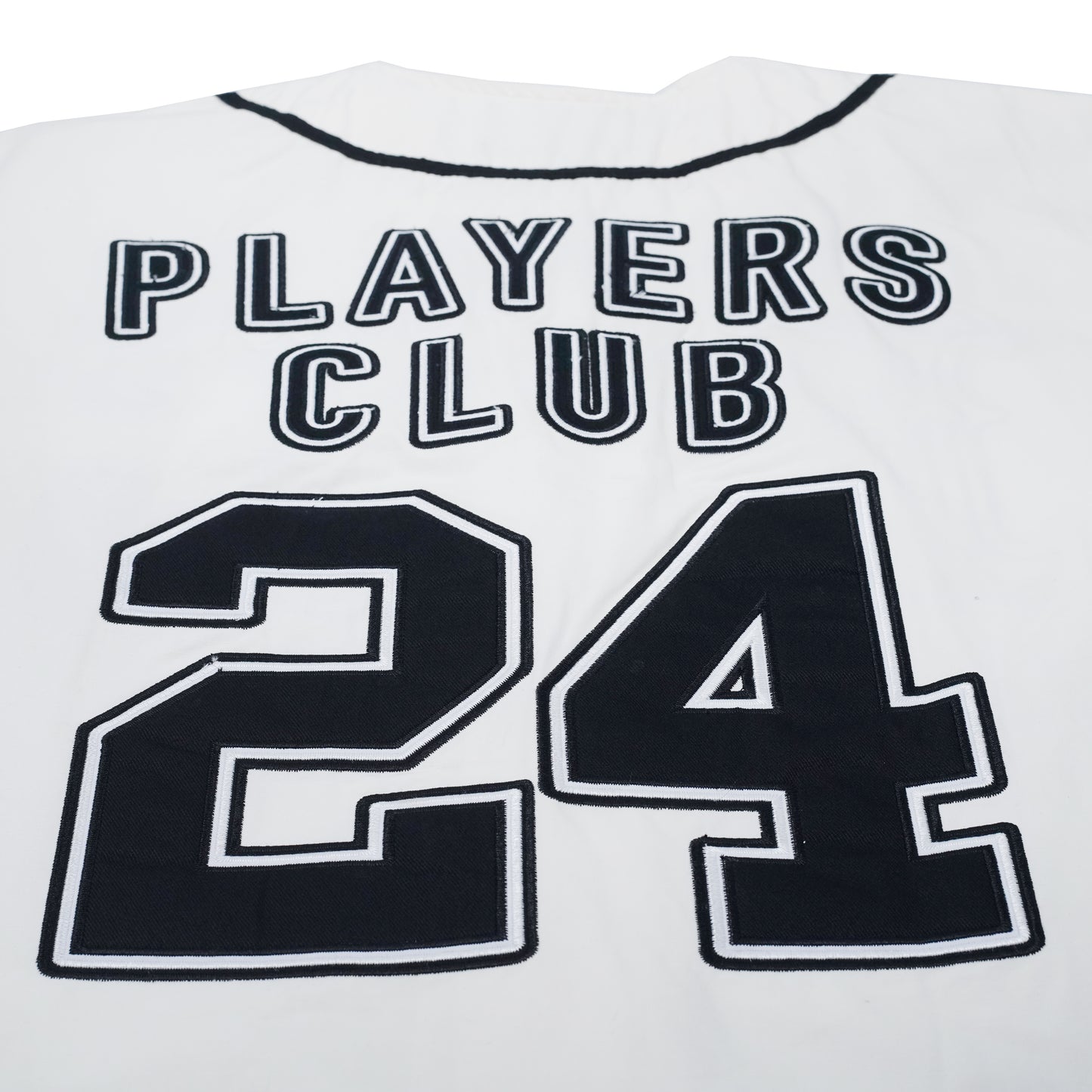 "5OM x Players Club" Baseball Jersey Off white