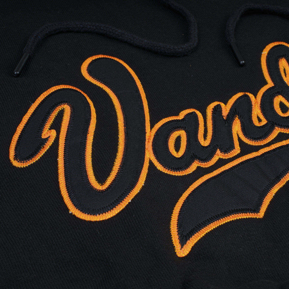 "VANDALZ COLLEGE" Hoodie Black