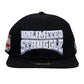 " 5OM x UNLIMITED STRUGGLE " Snapback Black