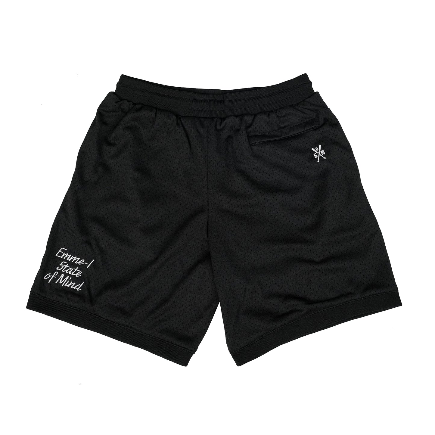 " EMME-I 5TATE OF MIND" basketball shorts