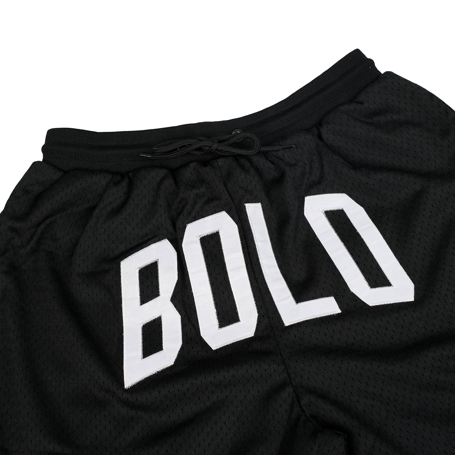 " BOLO 5TATE OF MIND" basketball shorts