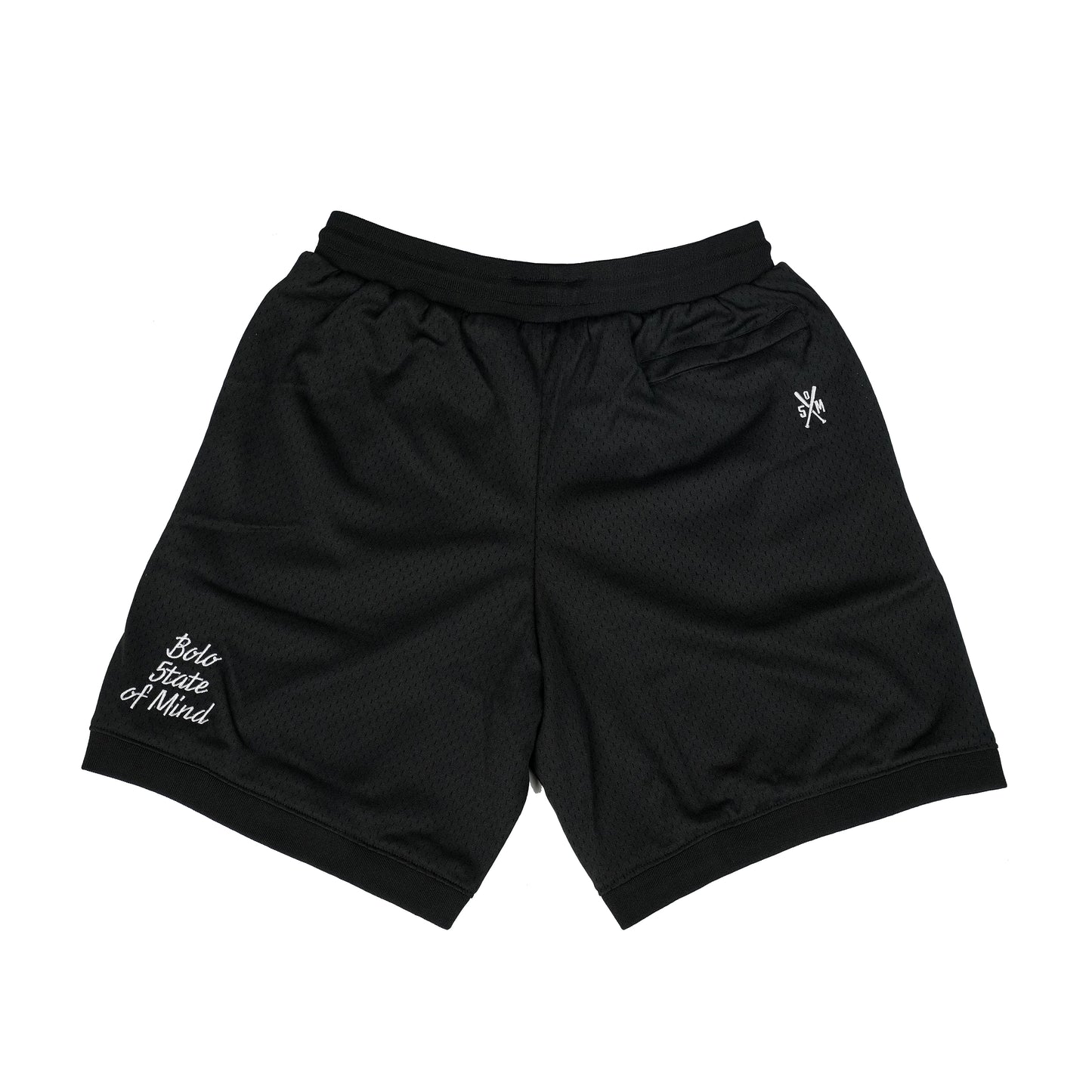 " BOLO 5TATE OF MIND" basketball shorts