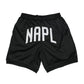 " NAPL 5TATE OF MIND" basketball shorts