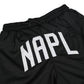 " NAPL 5TATE OF MIND" basketball shorts
