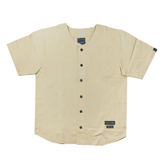 " RETROFUTURE BASIC " Baseball Shirt Sand