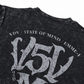 "VDV x 5TATE OF MIND" T-shirt Washed Black