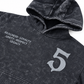 "VDV x 5TATE OF MIND" Hoodie Washed Black