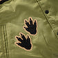 " 5OMZILLA " Bomber Jacket Military Green