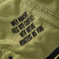 " 5OMZILLA " Bomber Jacket Military Green