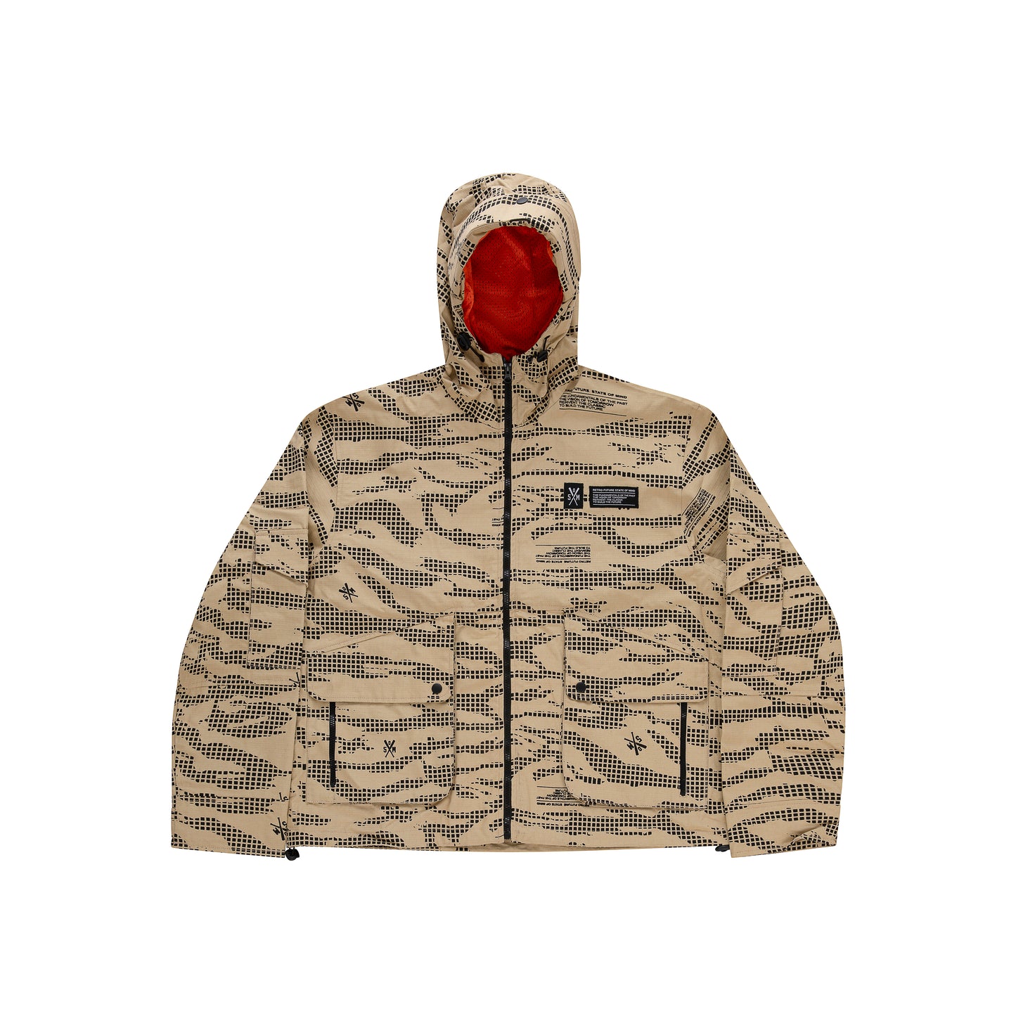 "RETROFUTURE MULTICARGO" Jacket 3X1 Acid Camouflage