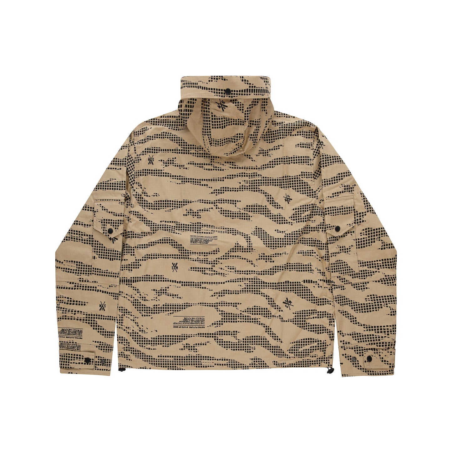 "RETROFUTURE MULTICARGO" Jacket 3X1 Acid Camouflage