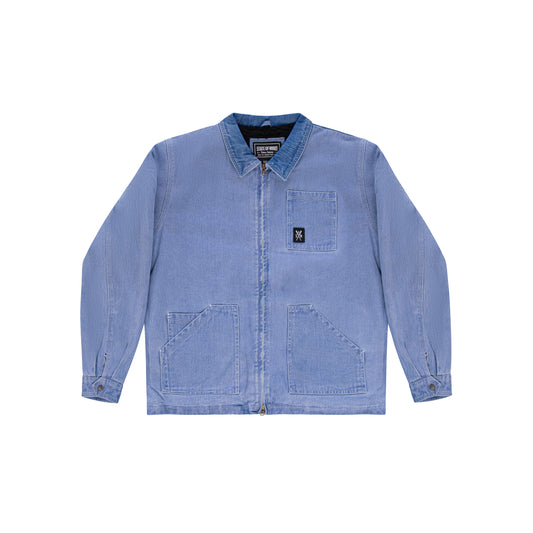 "RETROFUTURE" Worker Jacket Denim/Sherpa