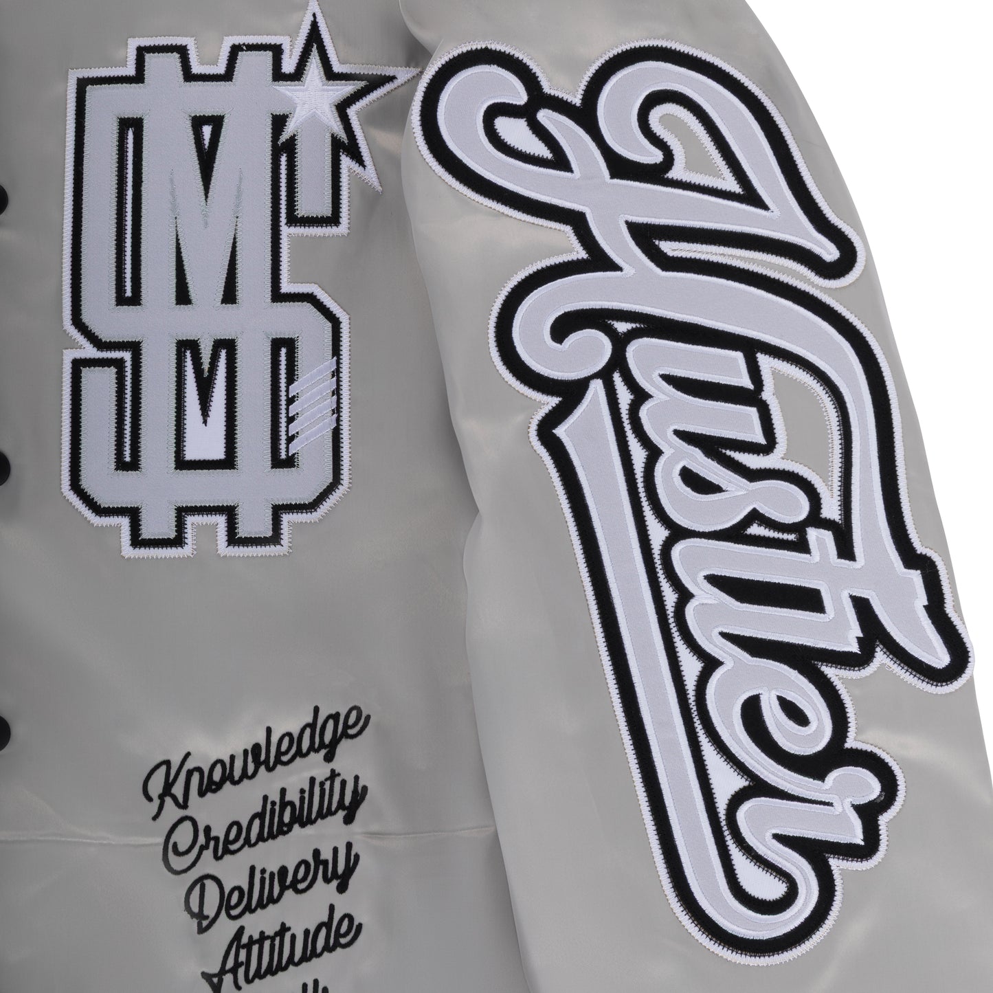 "ITALIAN HUSTLER" by Guè Light Bomber Silver