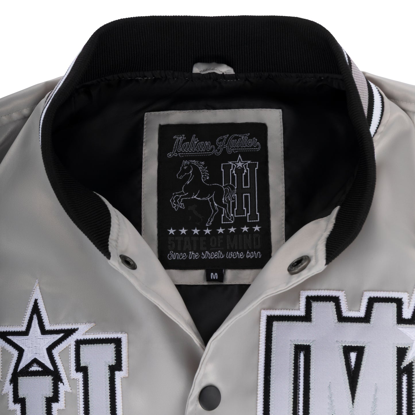 "ITALIAN HUSTLER" by Guè Light Bomber Silver