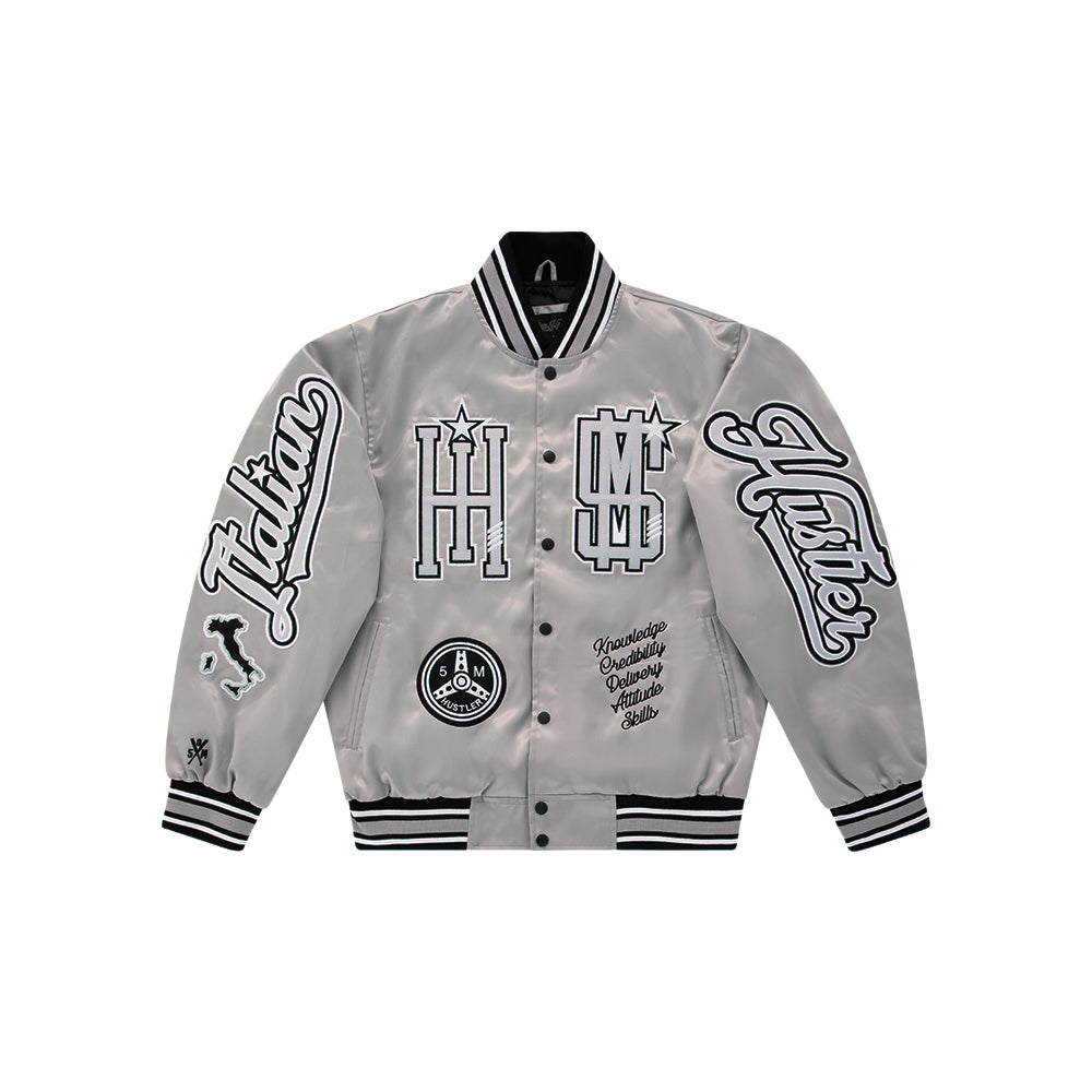 "ITALIAN HUSTLER" by Guè Light Bomber Silver