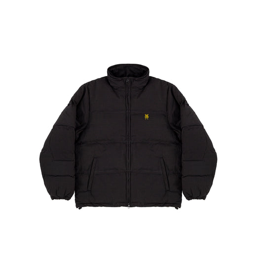 " RETROFUTURE BASIC " Puffer Jacket Black