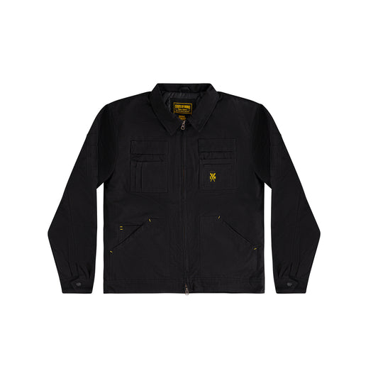 " RETROFUTURE COMBAT " Short Jacket Black