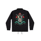 Schwarze Coach-Jacke „GENTLEMAN CLUB“