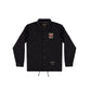 Schwarze Coach-Jacke „GENTLEMAN CLUB“