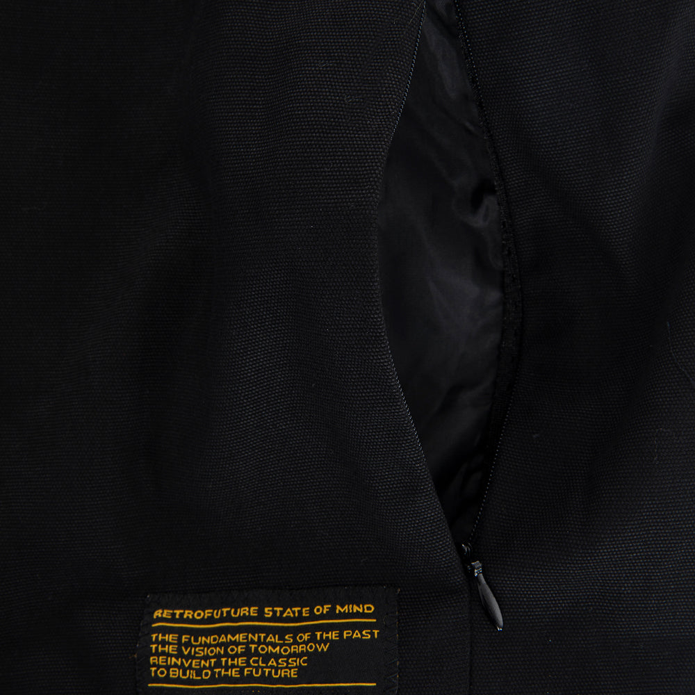 " RETROFUTURE HIDDEN CARGO " Jacket Canvas 3in1 Black