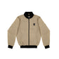 " RETROFUTURE CARGO " Quilted Bomber Sand