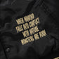 " 5OMZILLA " Bomber Jacket Black