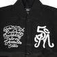 Schwarze Bomberjacke „STREET'S DISCIPLES“