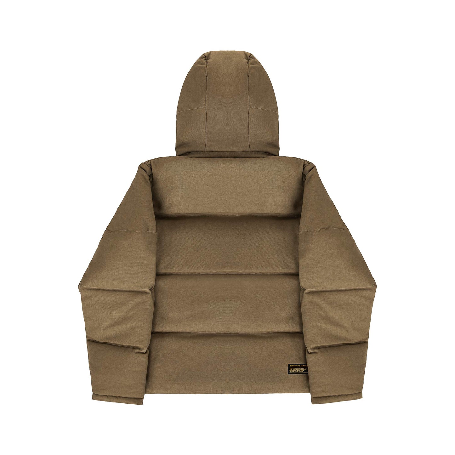 "RETROFUTURE BASIC" RF Puffer Jacket Khaki