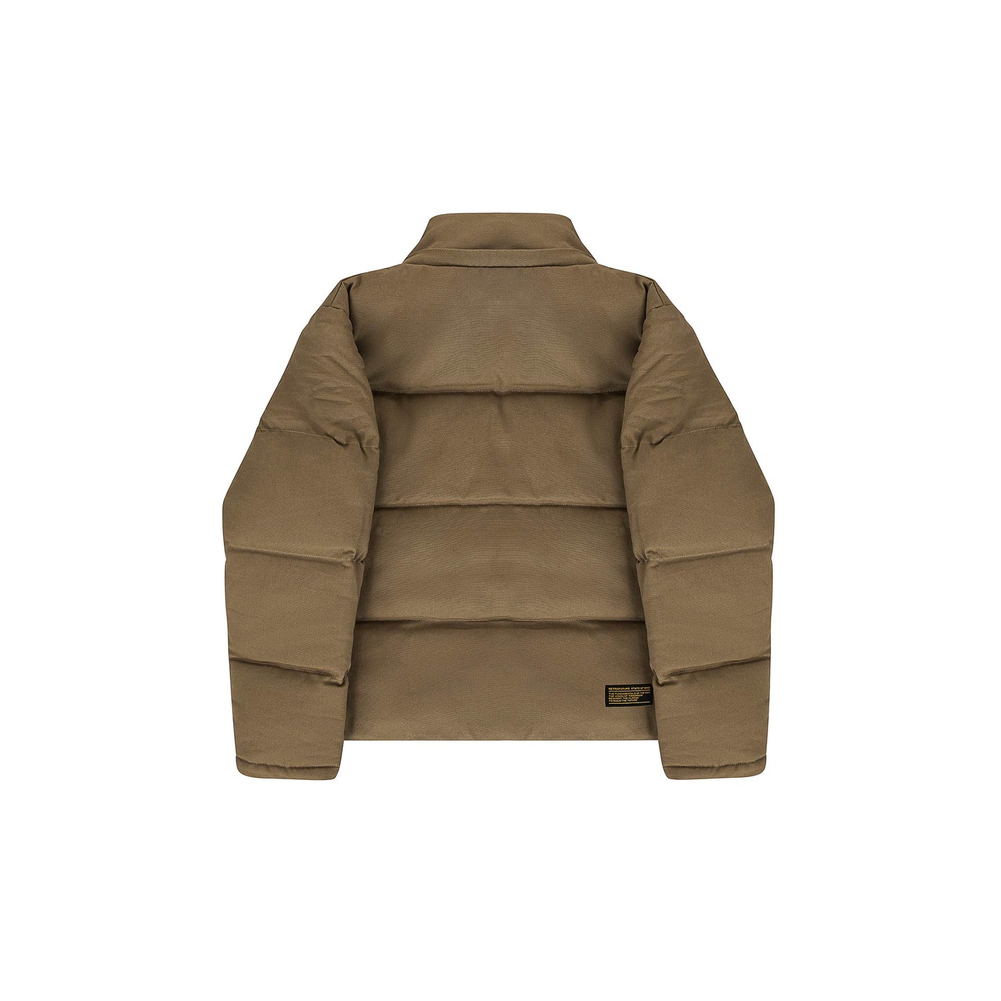 "RETROFUTURE BASIC" RF Puffer Jacket Khaki