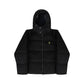 "RETROFUTURE BASIC" RF Puffer Jacket Black